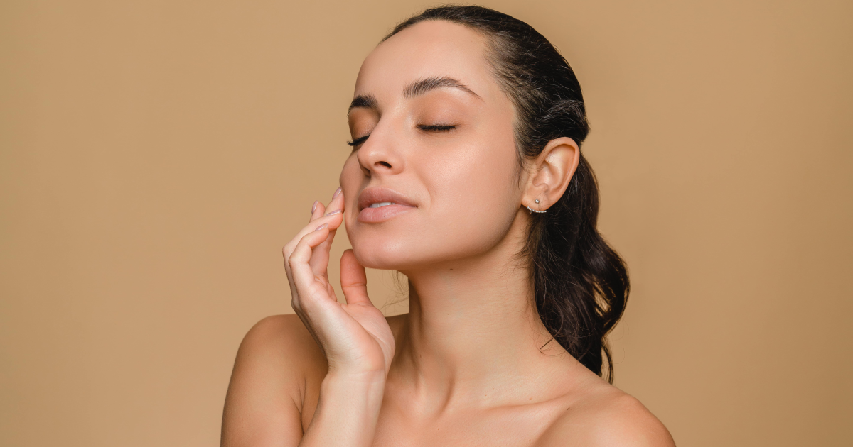 Woman enjoying glowing skin after Exosome Therapy in Walnut Creek, CA